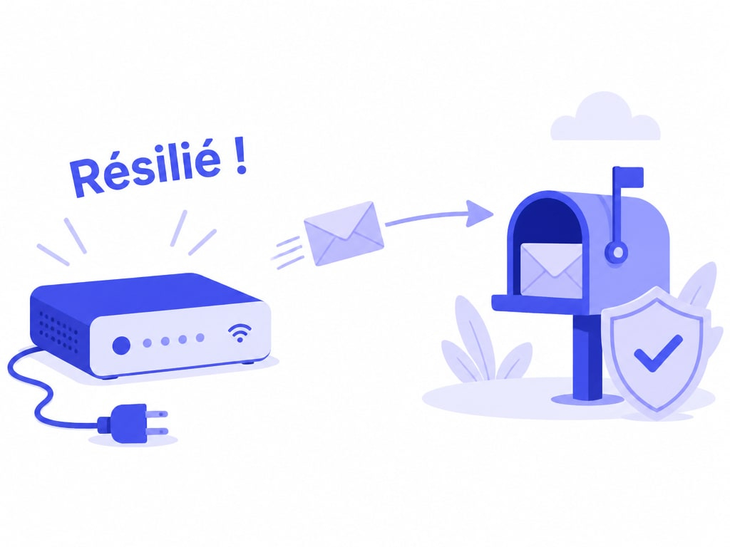 Une adresse mail transférée depuis une box internet résiliée vers une nouvelle messagerie indépendante
